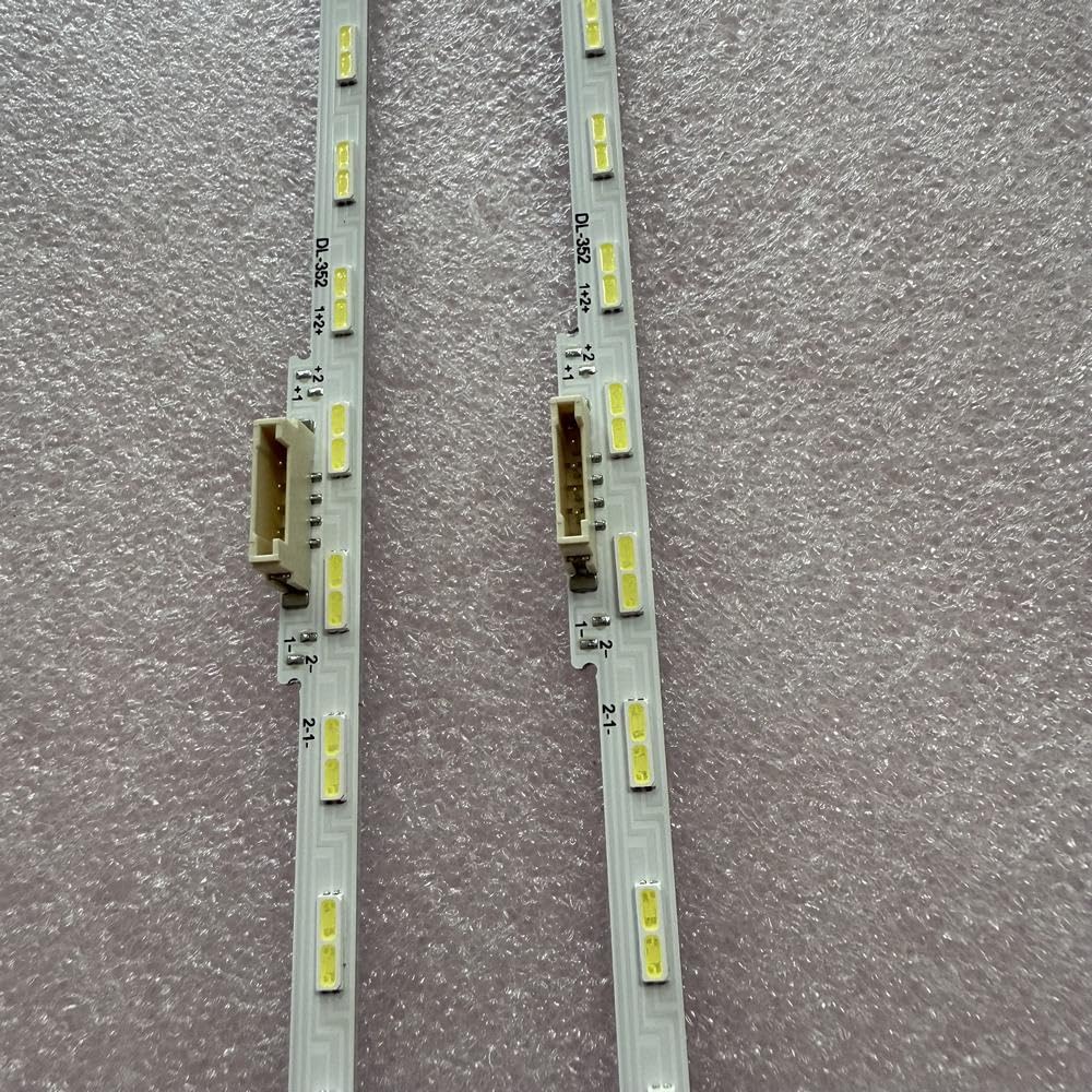 LOCLPCKGYA LED Backlight Strip Fit for Samsung UA50CU8000 UA50CU8500K UE50CU8000K UE50CU8002K UE50CU8070U UE50CU8072U UE50CU8500K UE50CU8510K(2pcs for 1 TV)