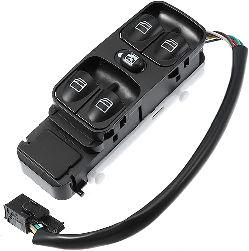 X AUTOHAUX A4638202210 Interruptor de ventana eléctrica principal del coche lado del conductor delantero para Mercedes-Benz G500 2002-2008 G550
