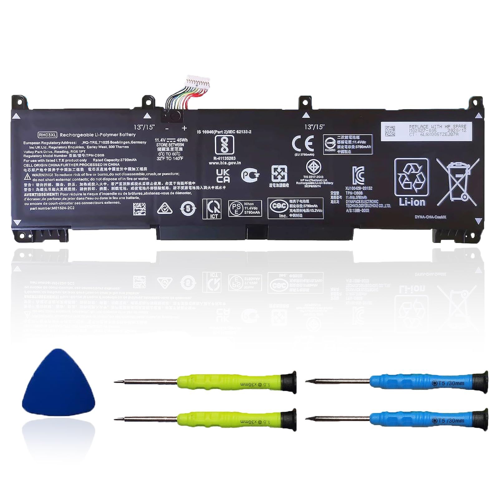 Amazon.com: OUWEE RH03XL 45Wh Battery Replacement for HP