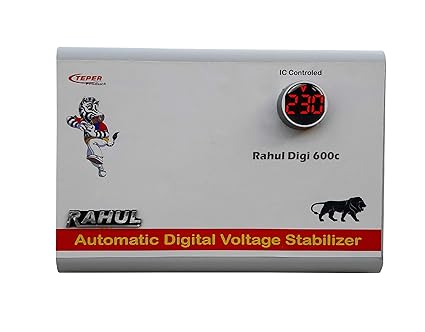 Rahul Digi 600c 600VA 140-280 Volt,3 Booster,1 LCD/LED TV, Smart TV, Android TV Up to 60