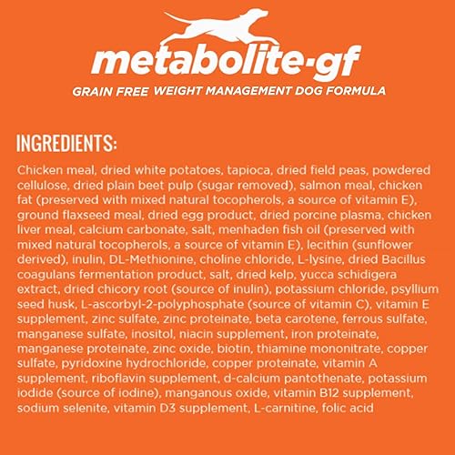 Miniatura 4 de Dr. Tim's Alimento para perros de alta calidad sin granos, metabolito para control de peso, bolsa de 12 libras