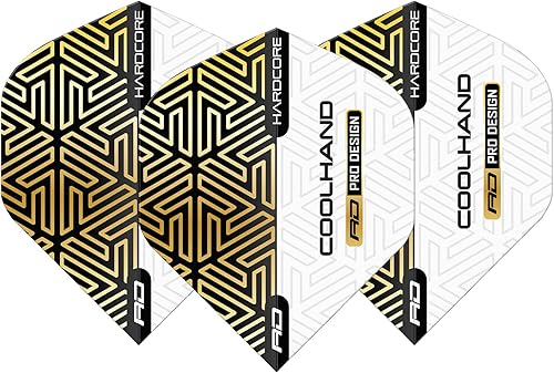 Miniatura 2 de RED DRAGON Jugadores Hardcore Dart Vuelos - 3 juegos por paquete (9 vuelos de dardos en total)