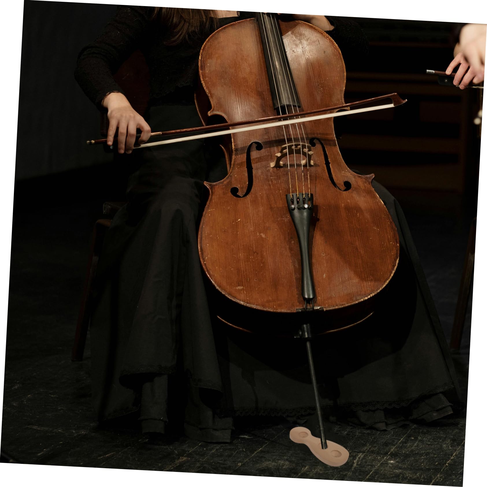 NULYLU Cello Antiskid Device Non Slip Cello Mat End Pin Holder Easy to Install
