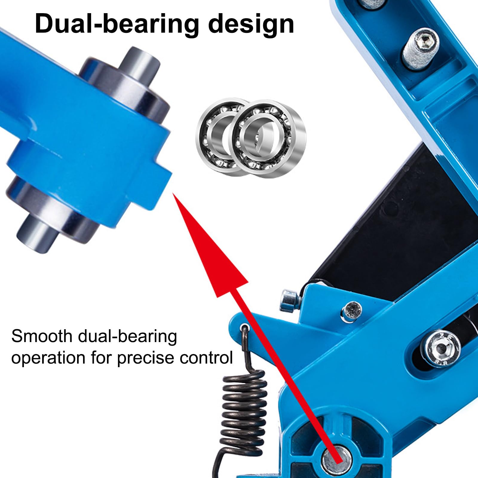 Supporto per smerigliatrice angolare, Supporto per smerigliatrice angolare con Design Push-Pull a Doppio Binario e Base Stabile, Adatto per smerigliatrici angolari da 100-125 mm