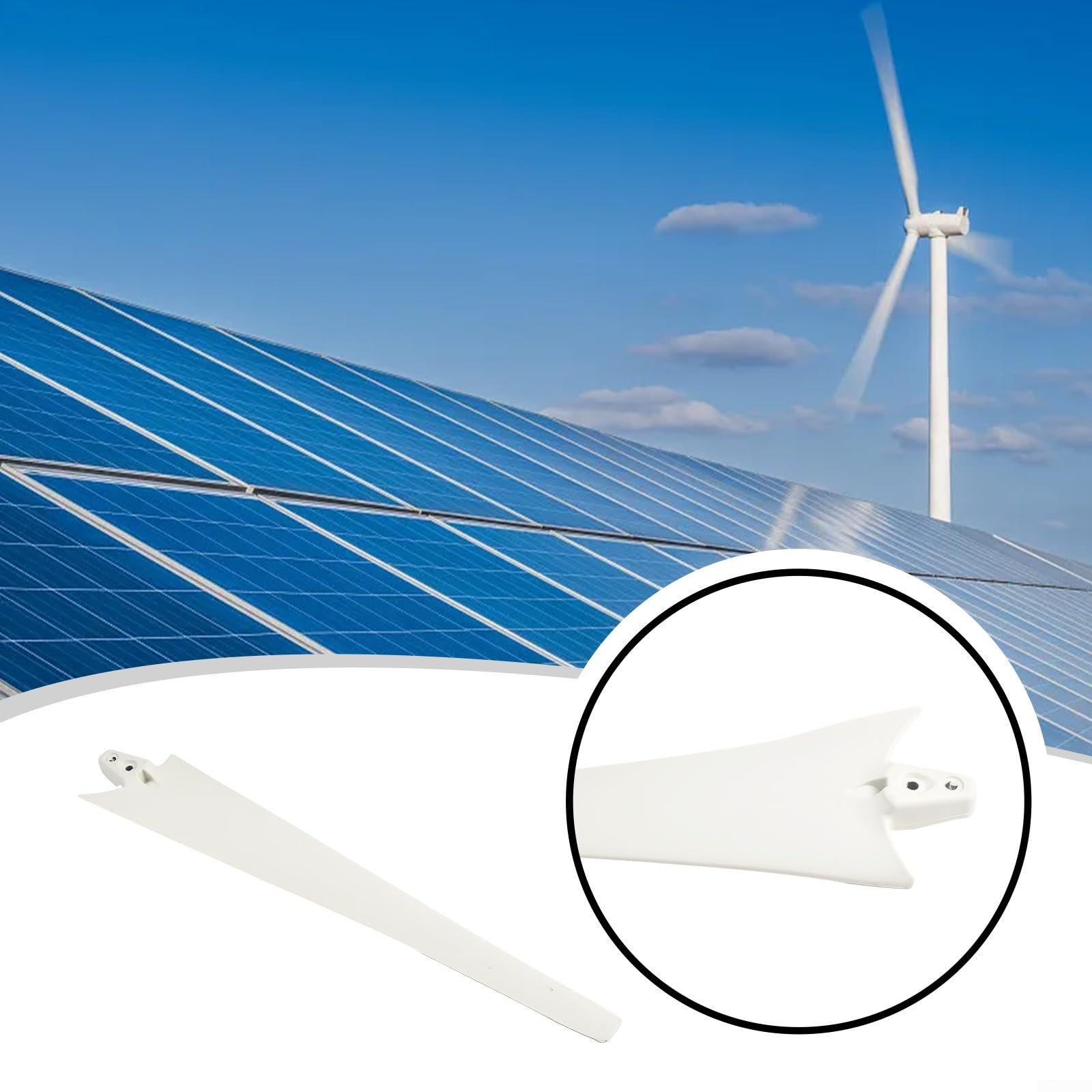 Lames de rechange pour moulin à vent, pales d'éolienne, hélice FRP pour générateur d'éolienne (550 mm)