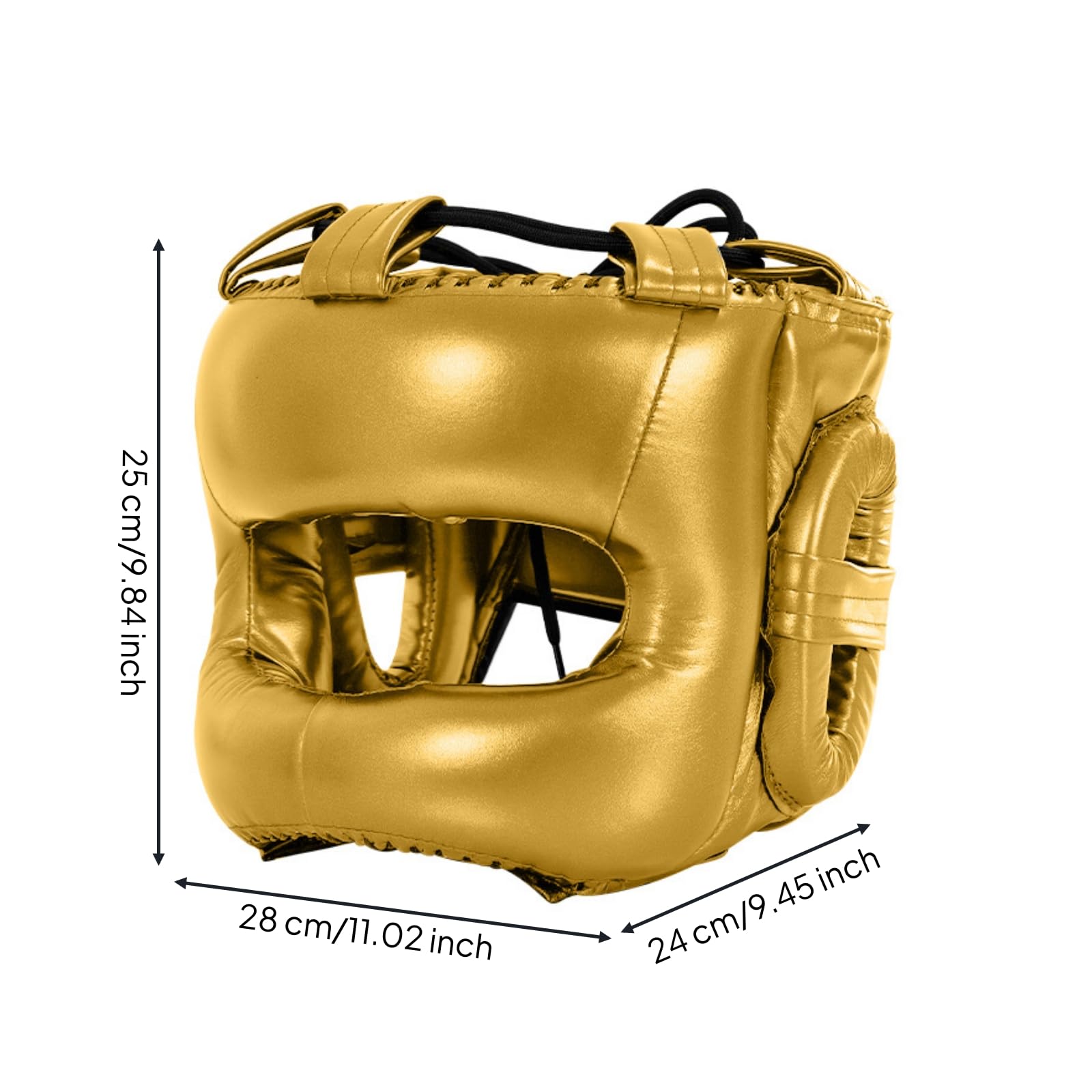 Casco da Pugilato Durevole Casco Da | Imbottito, Protettivo, Paratesta da pugilato, per Palestra