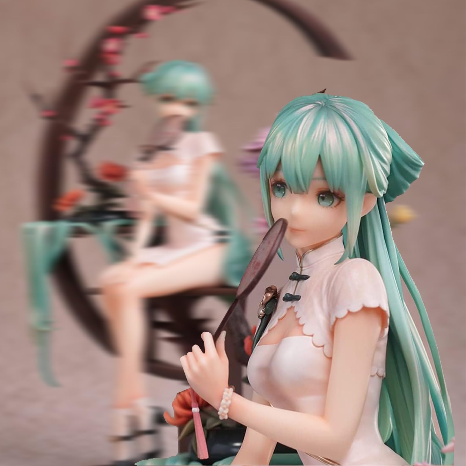 Hatsune Miku Action Figure, 25cm | Statuetta, Decorazioni da Tavolo, Collezione per Fan