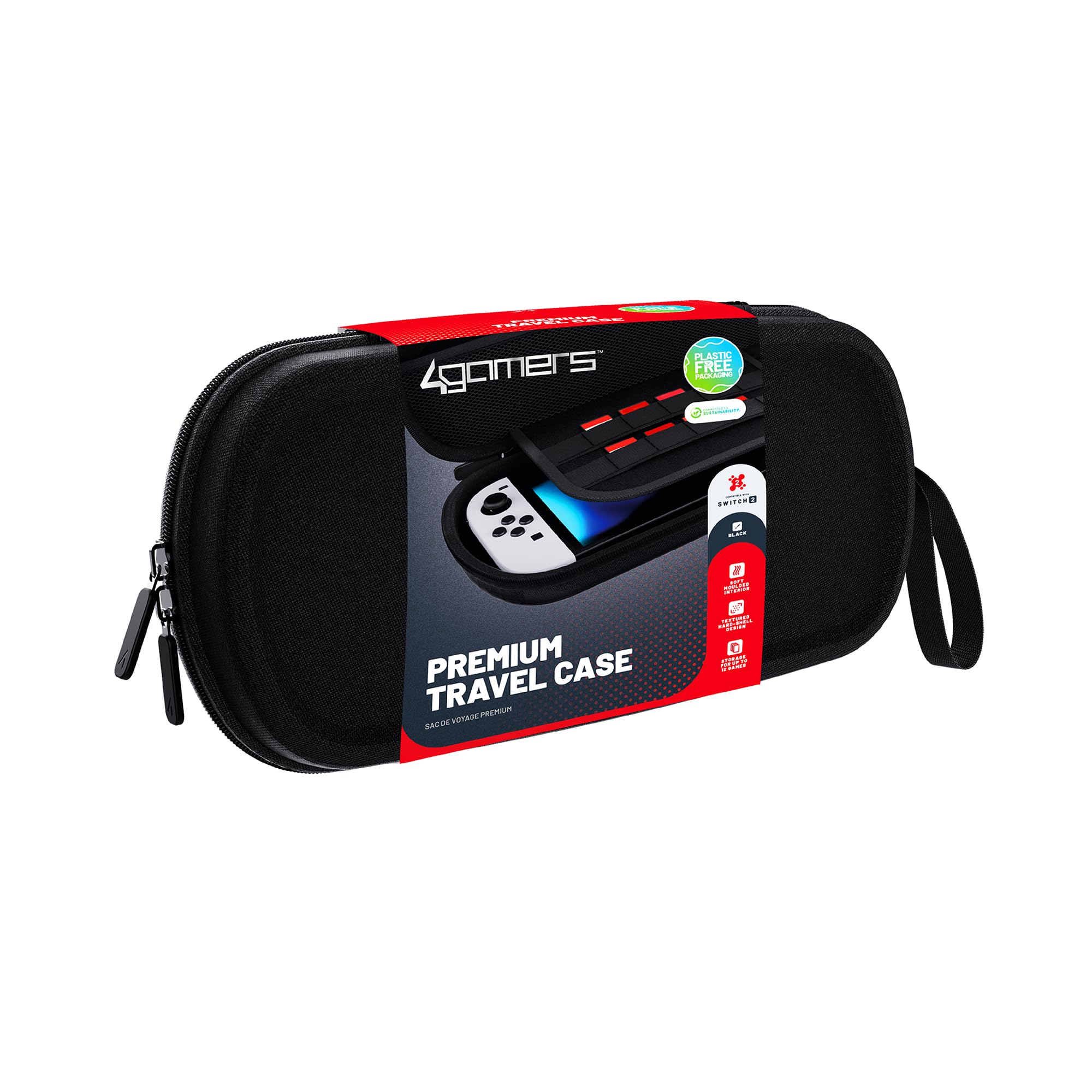 Amazon.com: 4Gamers Premium Travel Case Compatible with Nintendo