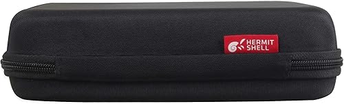 Miniatura 4 de Hermitshell Estuche rígido de viaje para ThinkFun Gravity Maze, juego de lógica de mármol caído (funda para laberinto de gravedad, negro)