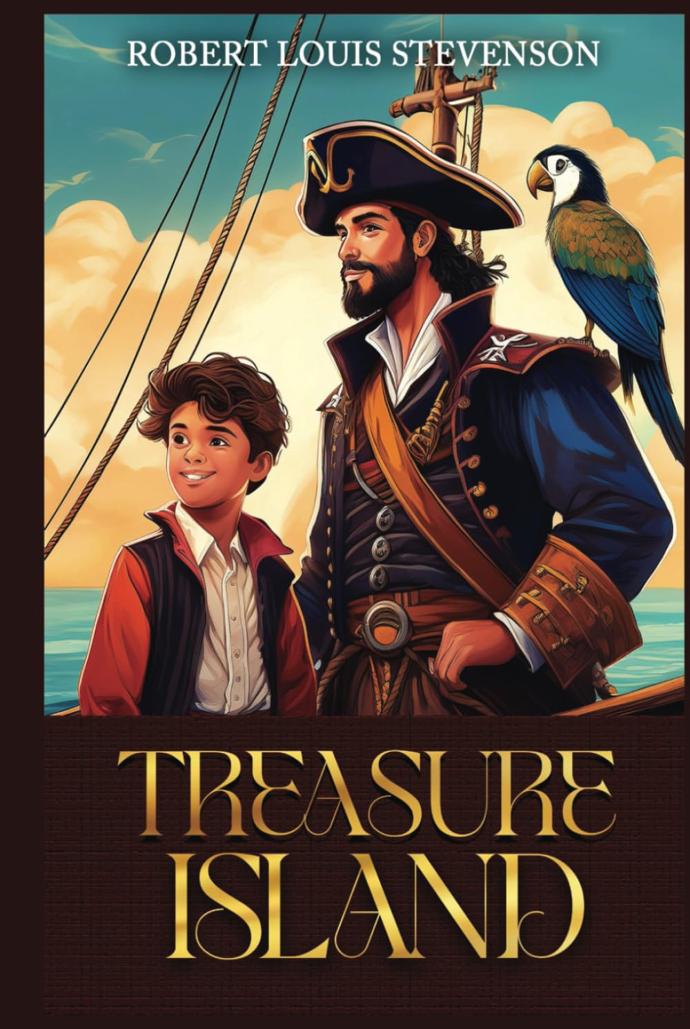 Treasure Island (Annotated): Original 1883 edition with original illustrations