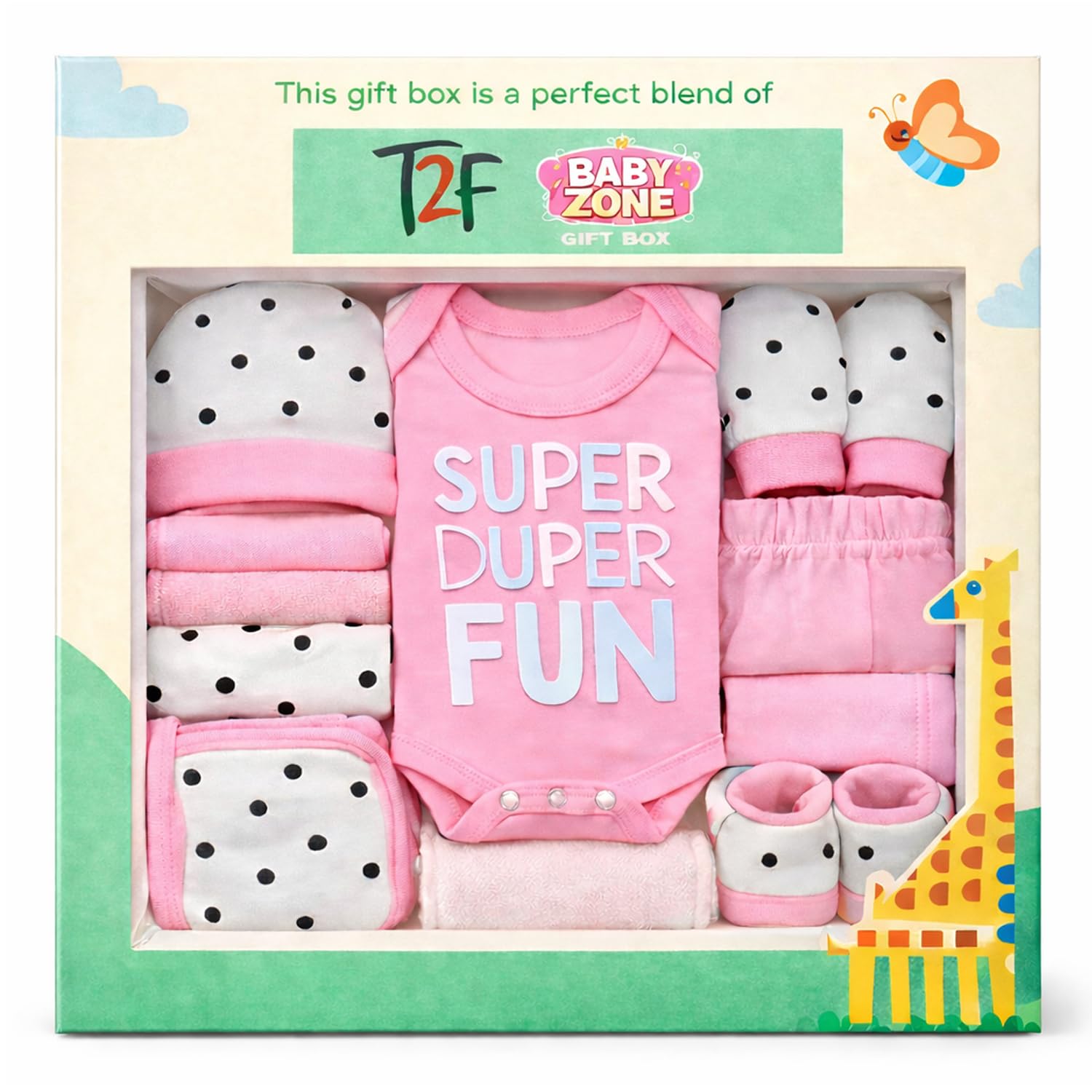 Baby Boys and Baby Girls Gift Set -13 Pieces