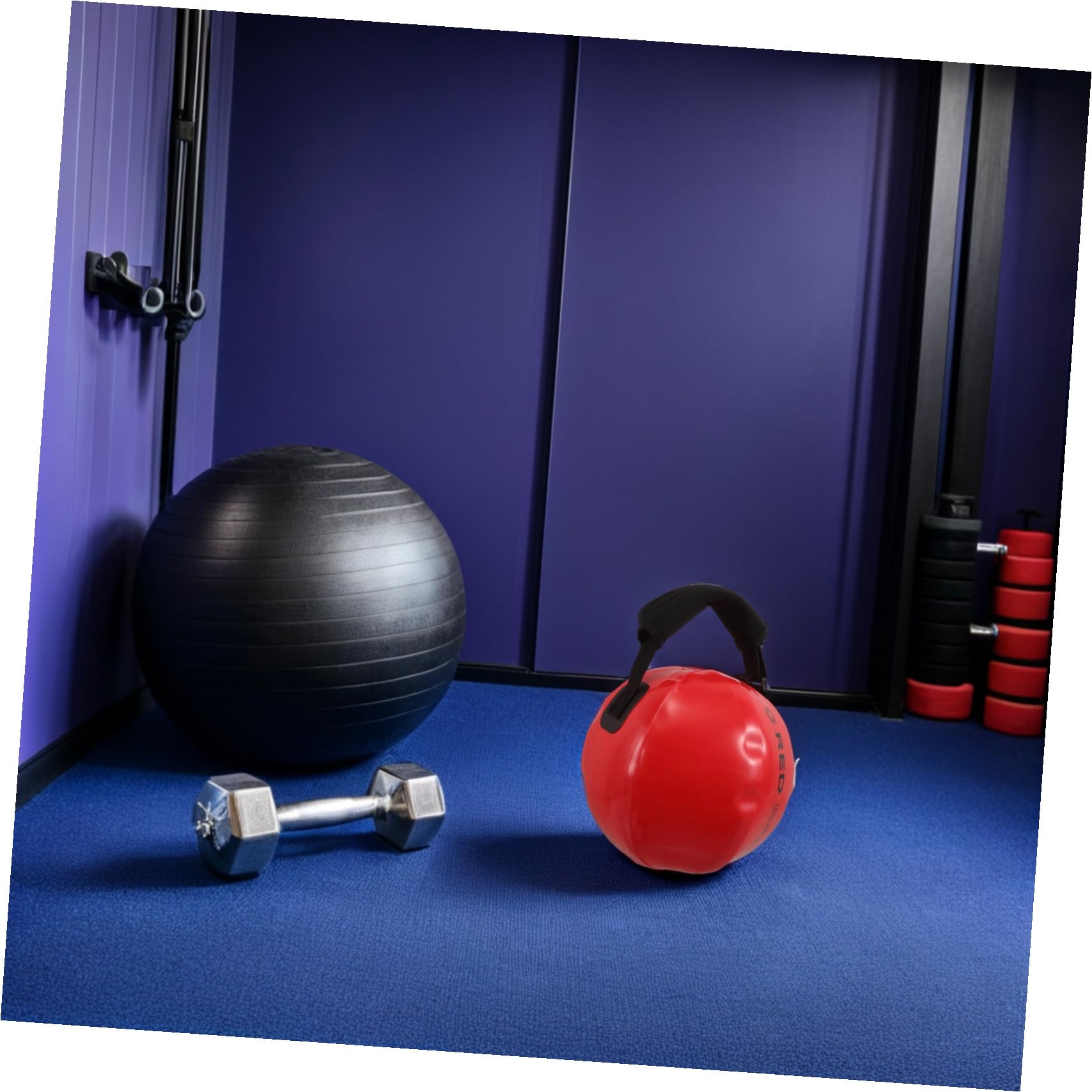 HEMOTON Worek Wodny Do Treningu Siłowego Wytrzymały Worek z Piaskiem i Wodą Idealny Do Kettlebell i Ćwiczeń Domu Oraz Zewnątrz