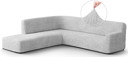 Miniatura 9 de PAULATO BY GA.I.CO. - Funda para sofá PAULATO BY GA.I.CO. - Funda de sofá modular con otomana, funda elástica para sofá esquinero, funda de sofá,