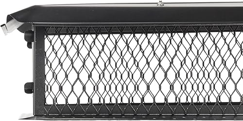 Miniatura 4 de HGB172910 Tapa de chimenea multicombustible, 17" x 29" x 10" de altura, acero galvanizado