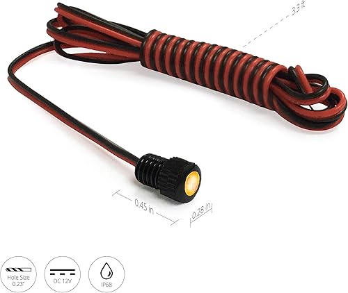 Miniatura 5 de Montaje del LED con pernos, LED ámbar