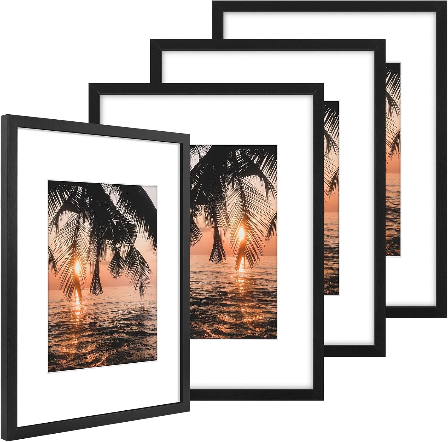 Space Art Deco 12x16 Picture Frame with Polished
