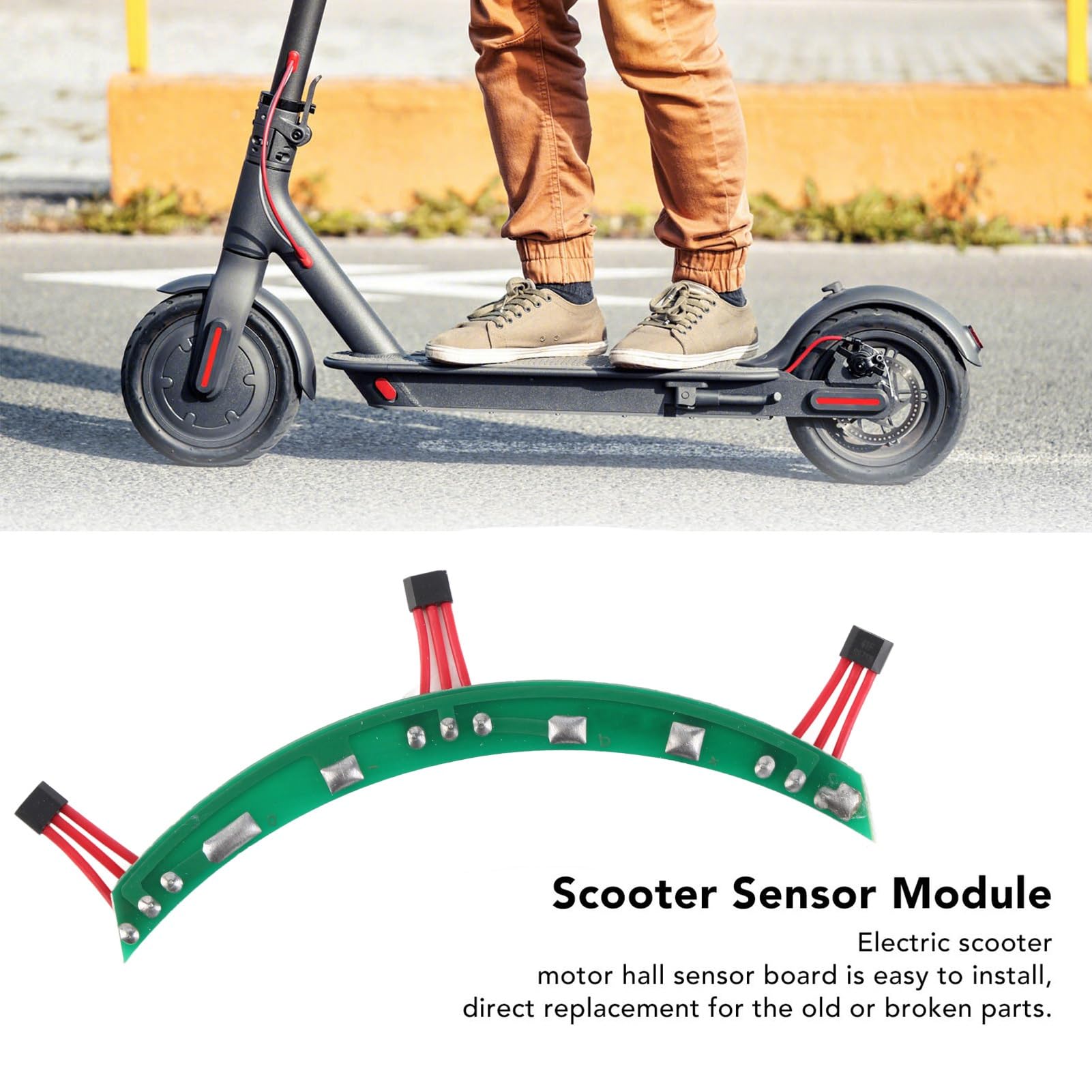 Nexusectar Circuit Imprimé De Capteur Hall, Capteur De Courant à Effet Hall | Capteur à Effet Hall Sur Circuit Imprimé Pour Véhicules - Câble De Carte