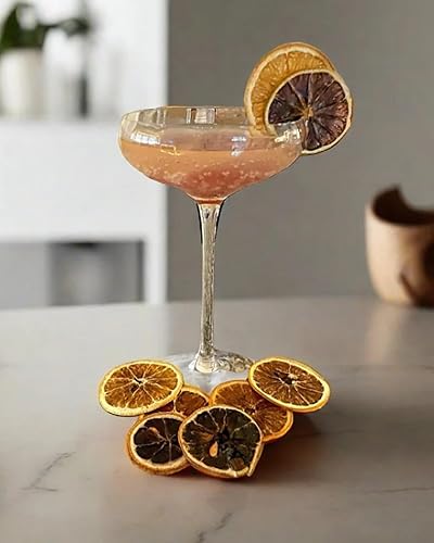 Miniatura 4 de Vasos de cóctel redondeados – Juego de 4 elegantes vasos de barra de 8 onzas para gin tonic, cosmopolitan, Manhattan y Mocktails – Vasos hermanos