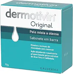 Dermotivin Sabonete Em Barra Facial Original 90g
