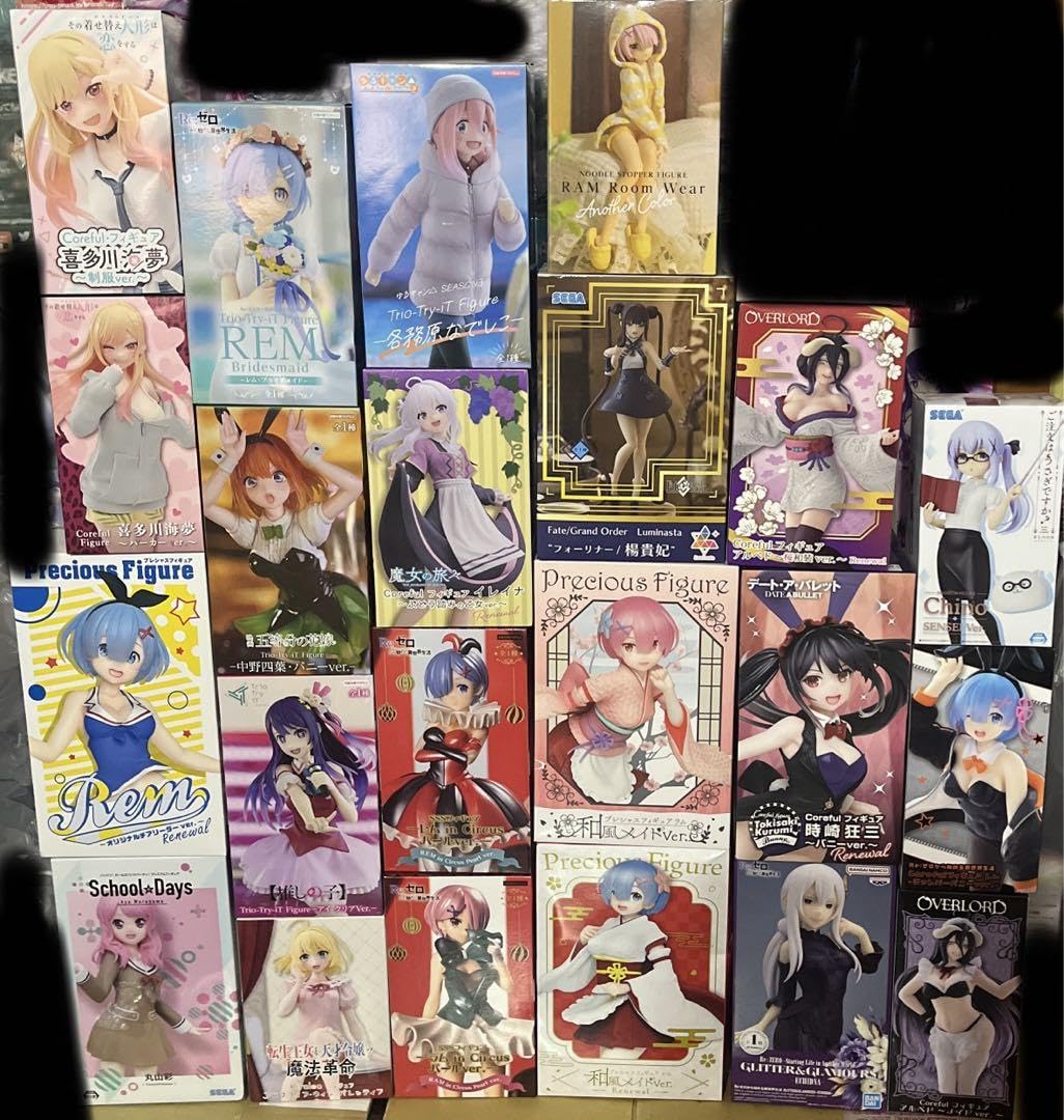 美少女フィギュアまとめ売り22個セットセット売り