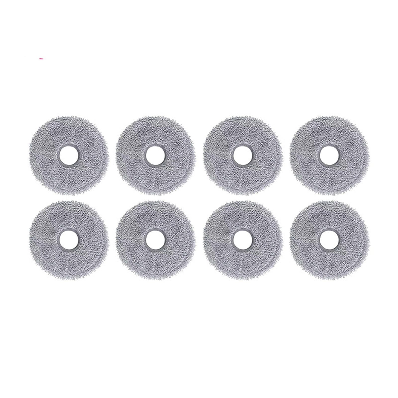 VIXWDRUTY Compatible For Xiaomi，S20+ / S20 Plus / B108GL Robot Vacuum Cleaner Spare Parts Mop Cloth Pad(8pcs)