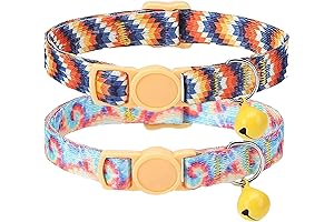 Adorable and Durable Cat Collar 2 Pack