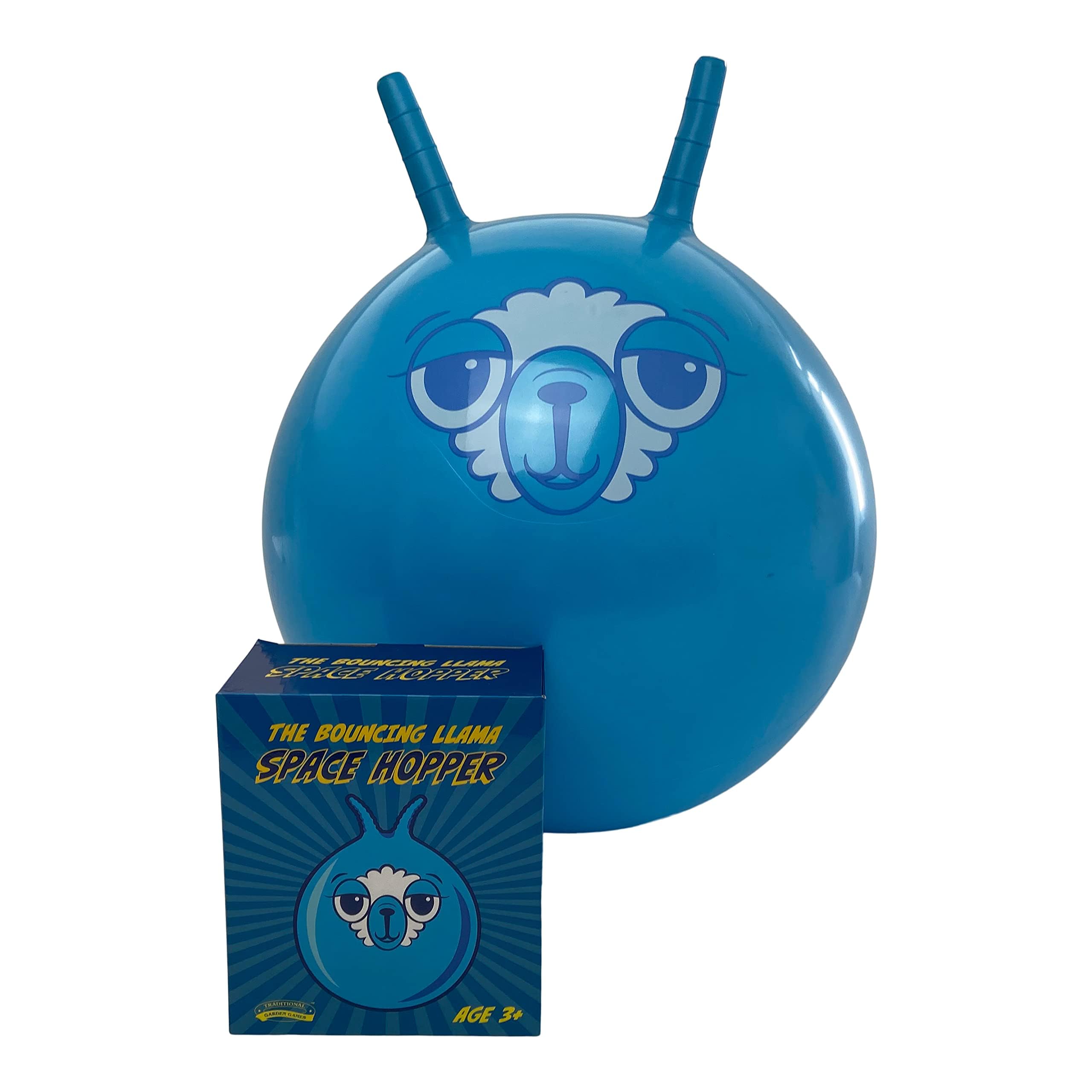Traditional Garden Games Blue Llama Space Hopper 45 cm