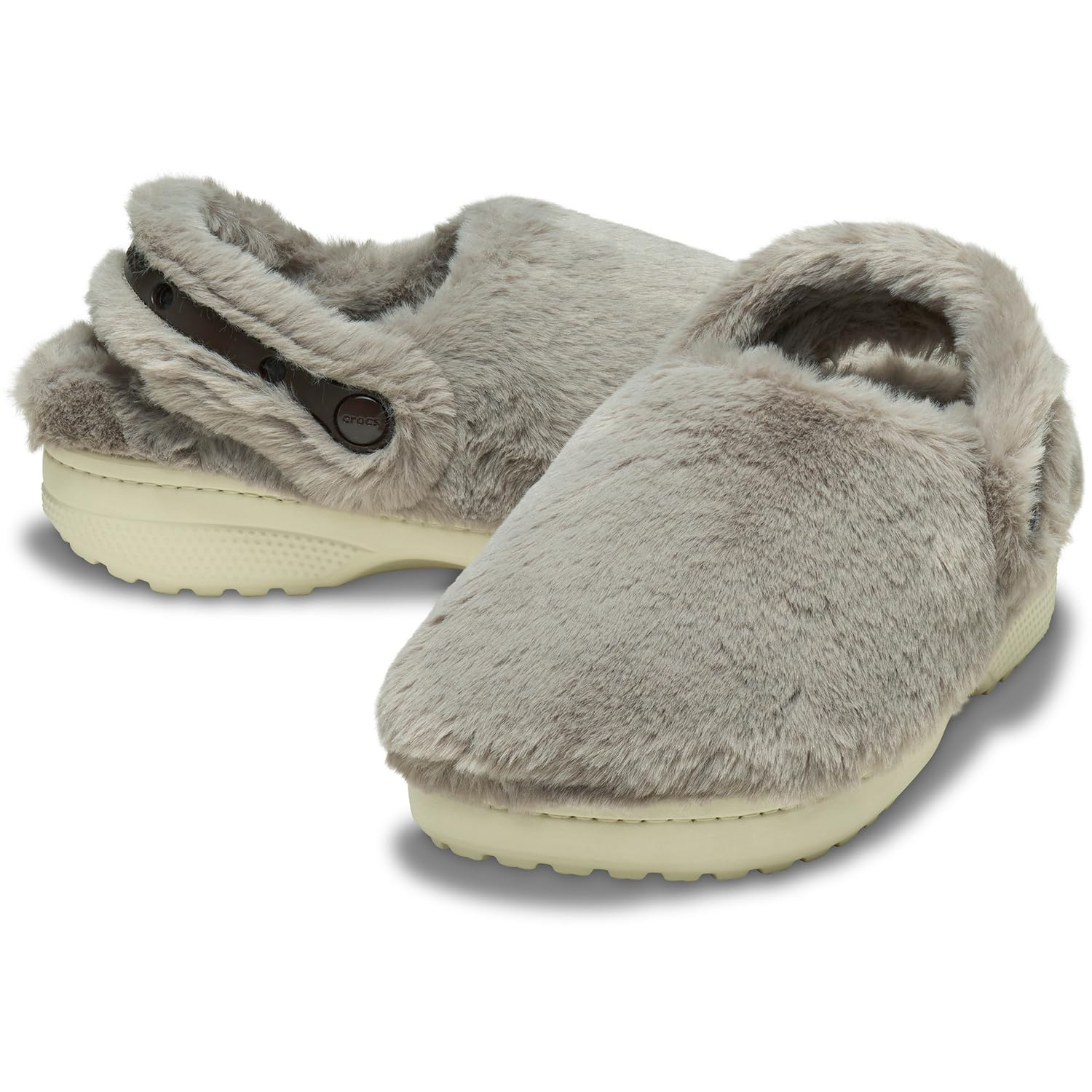 Crocs Unisex – klasyczne nieodpinane chodaki, puszyste kapcie