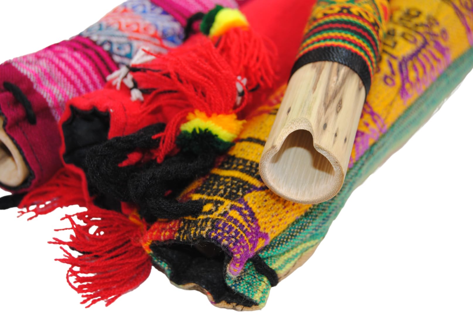 Terrapin Trading Commerce Équitable Bolivien 38cm/15 Quena Flûte Ensemble avec Étui avec Doigt Chart