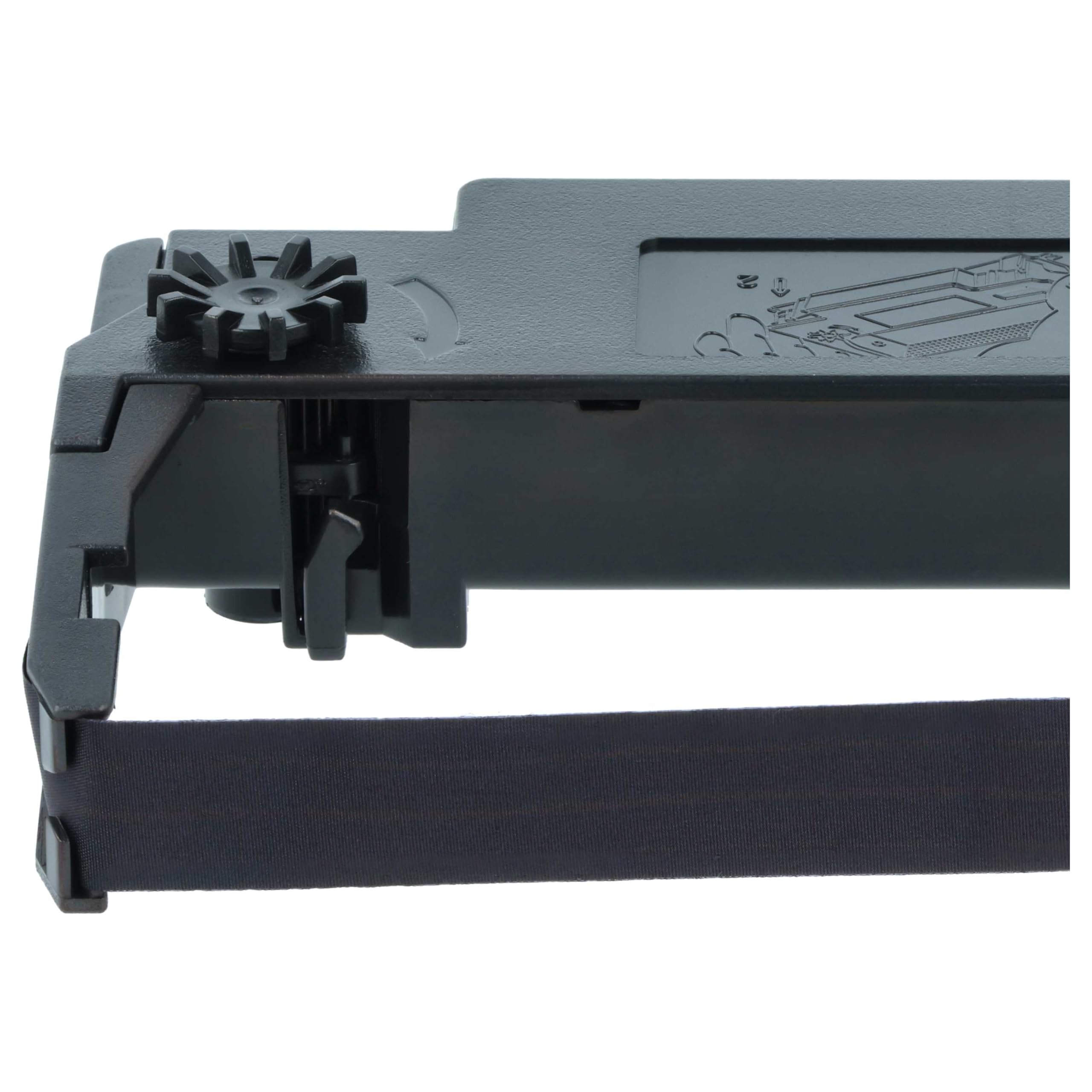vhbw 5x Ruban encreur compatible Epson TM-U220B TM-U375 TM-U220D TM-U370 TM-U325 imprimante matricielle noir