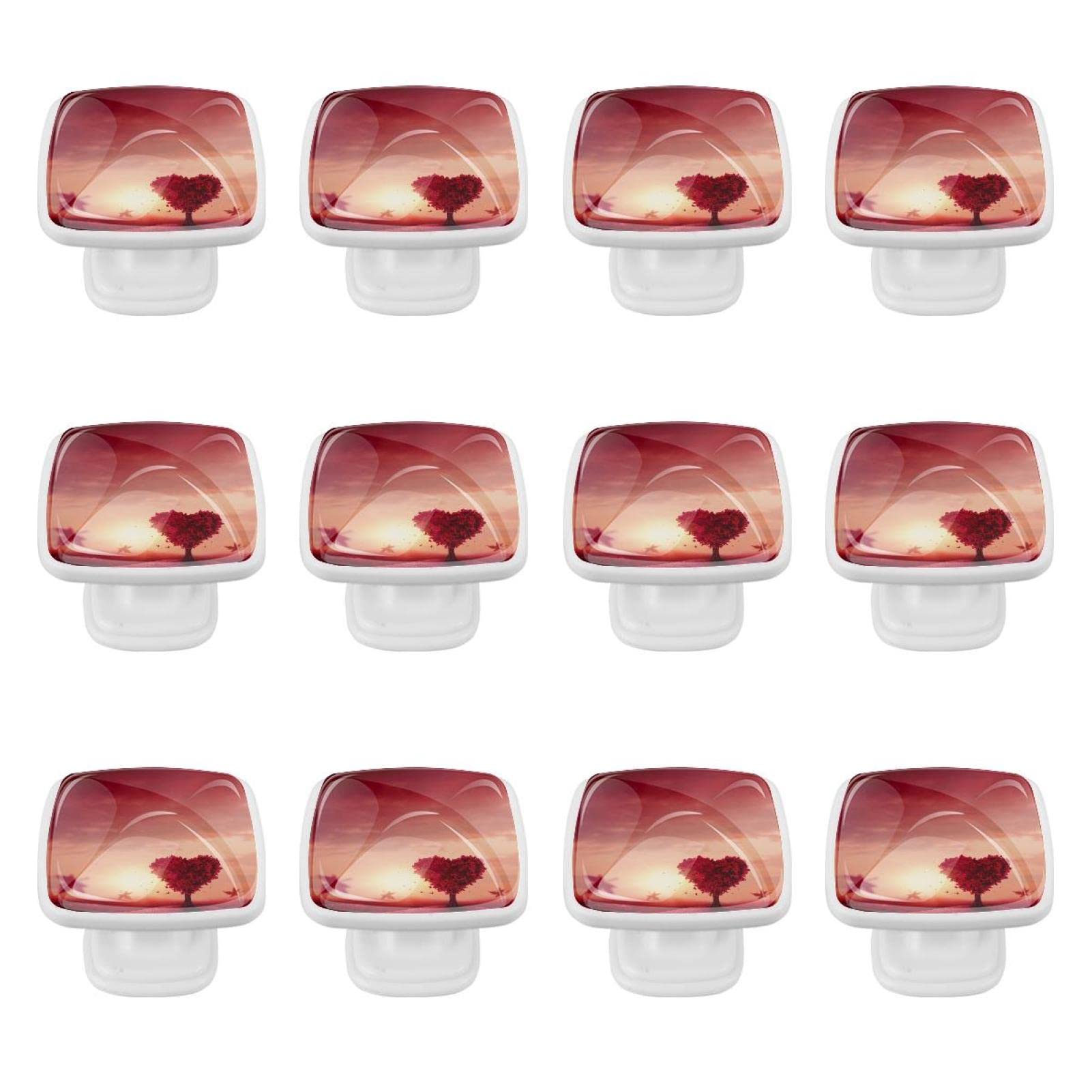 Poignées de commode de ferme automne rouge pour sublimer les meubles de votre cuisine