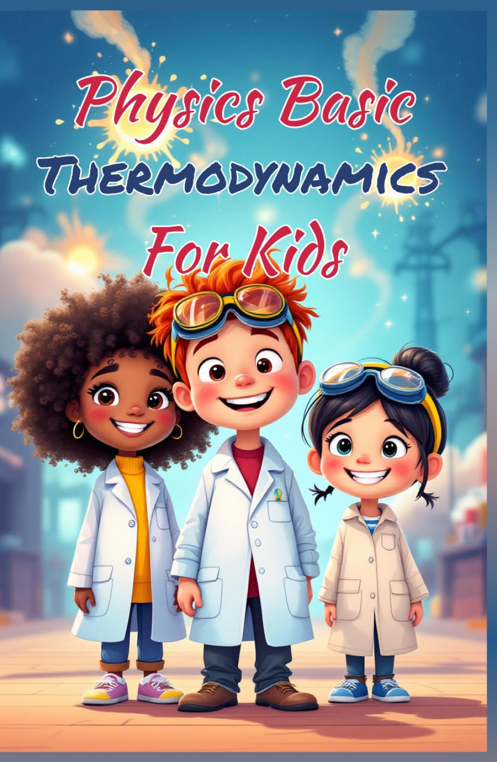 Physics Basics Thermodynamics for Kids: Laws of Heat Energy Entropy and Temperature Explained Simply for Ages 8–12 (Physics Kids Books)