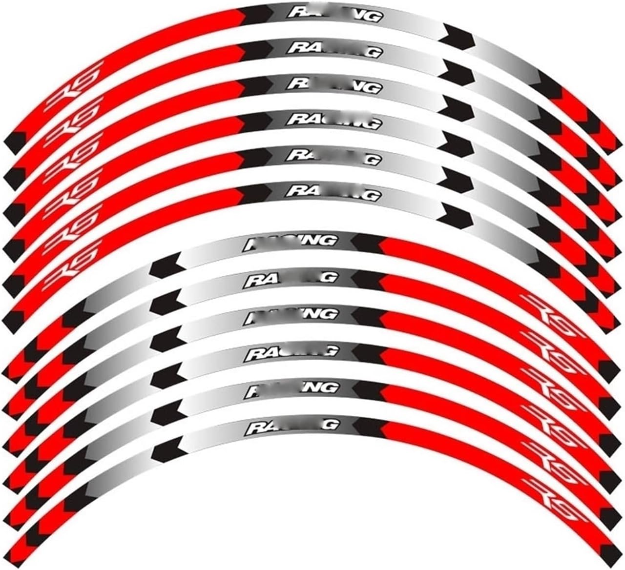 for for RS125 17inch Wheel Stickers Motorcycle Sticker Wheel Rim Decal(6)