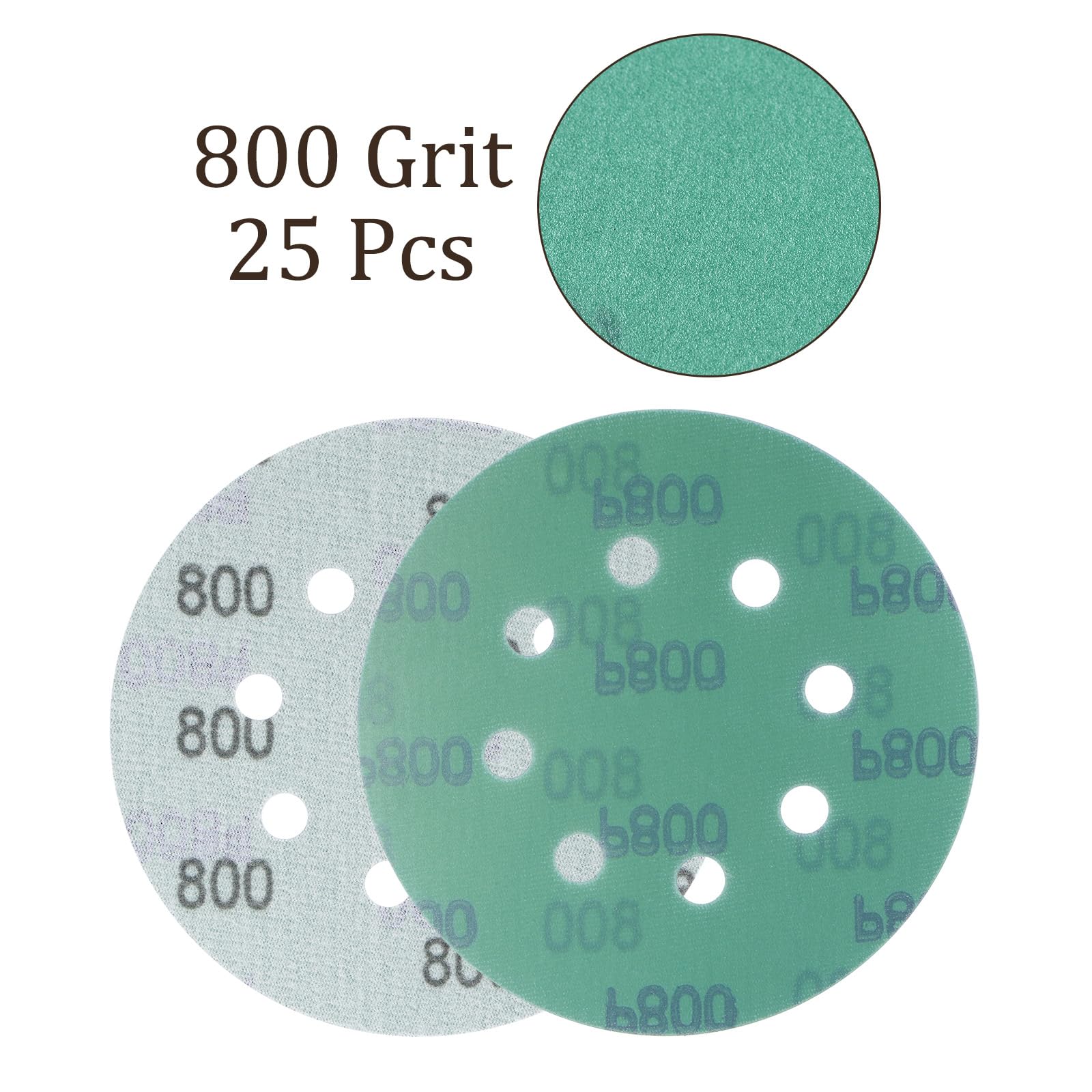Kozelo 25pcs Green Film Sanding Discs - Image 4