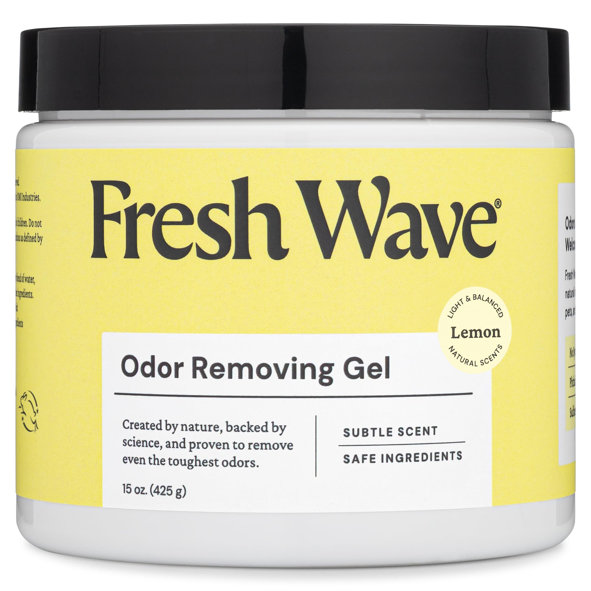 Fresh Wave Lemon Odor Removing Gel, 15 oz.