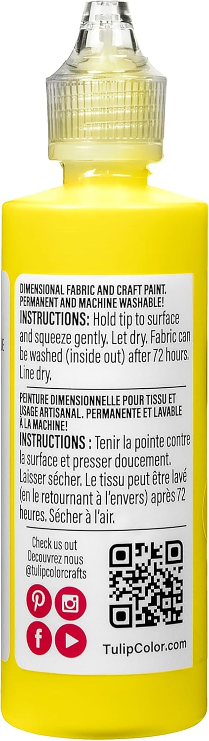 Tulip Puff Paint 4oz. Dimensional Fabric Paint, 12 Pack