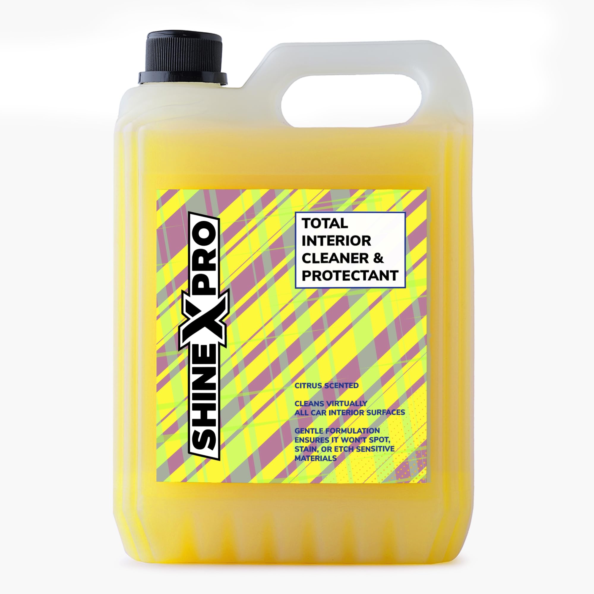 ShineXPro Car Interior Cleaner & Protectant - 5L - Citrus Scented - Safe As A Car Seat Cleaner & for All Interior Surfaces Including Leather & Fabric - Infused UV Blockers Protect from Fading (B0CX8N15ZS) Amazon Price History, Amazon Price Tracker