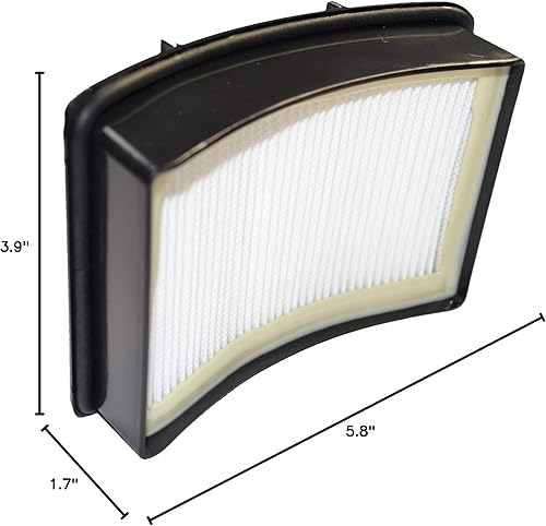 Miniatura 8 de HQRP Kit de filtros compatible con Shark Navigator Lift-Away NV350 NV351 NV352 NV355 NV356 NV357 NV358 UV540 UV440 CU500 CU520 Series Aspiradora