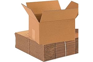 BOX USA Shipping Boxes Small 10x8x6 25-pack