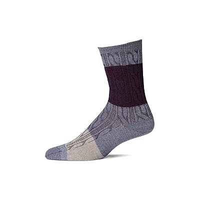 Smartwool Everyday Color Block Cable Crew Socks Women