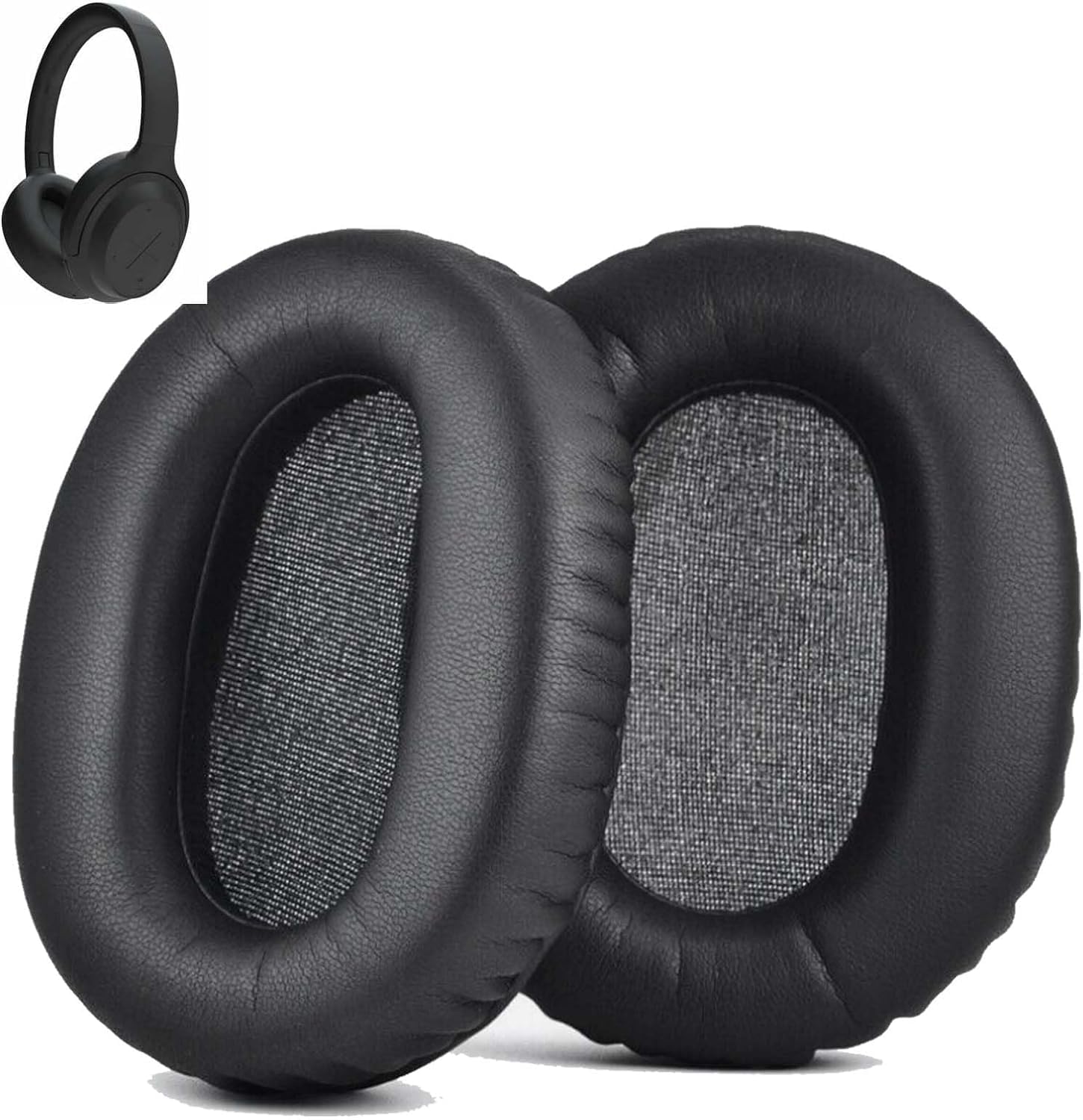 Agrifilm Replacement Ear Pads Cushions, Earpads Compatible with Sony WH-CH720N/WH-CH710N/WH-CH700N Headphones - Premium Protein Leather Earpads