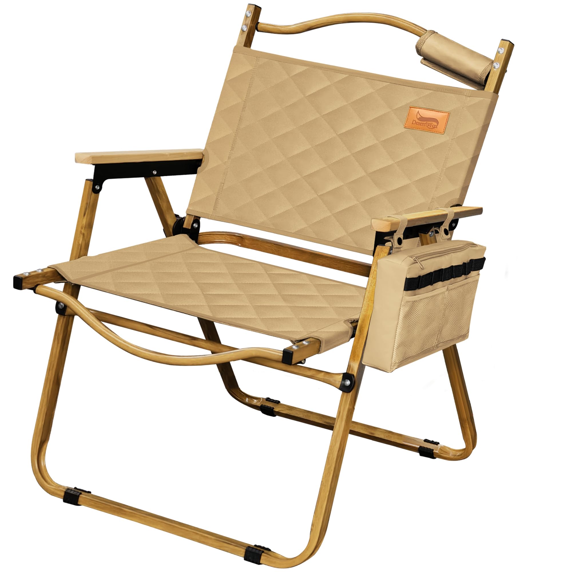 アウトドアイス 木製 折り畳み 椅子 コンパクト キャンプ 折りたたみ椅子 アウトドア チェア キャンプ 椅子 軽量