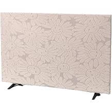 TV Cover Enclosure, Universal TV Enclosure for Indoor Living Room, Painting Televisions Dust-Proof Durable TV Dust Cover Led Flat TV ProtectionWhite,75 inch