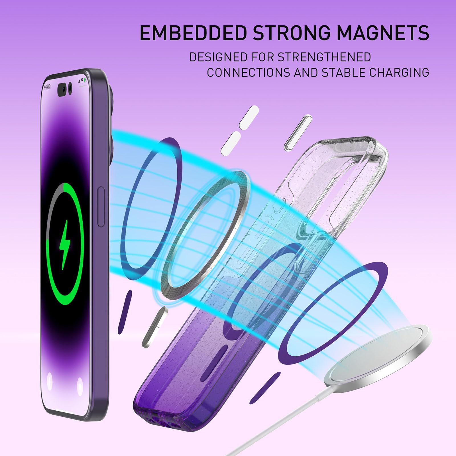 Amazon.co.jp: MEIXIAO(梅雨明け) For iPhone 16 Pro Max/16 Pro