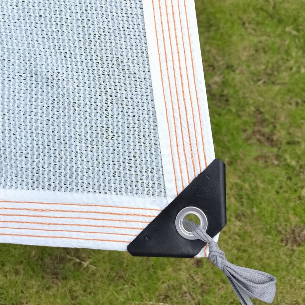 Filet de jardin respirant pour plantes – Tissu en maille de 4 x 4 m – Idéal pour balcon, serre et piscine – Protège les légumes et les fleurs des parasites