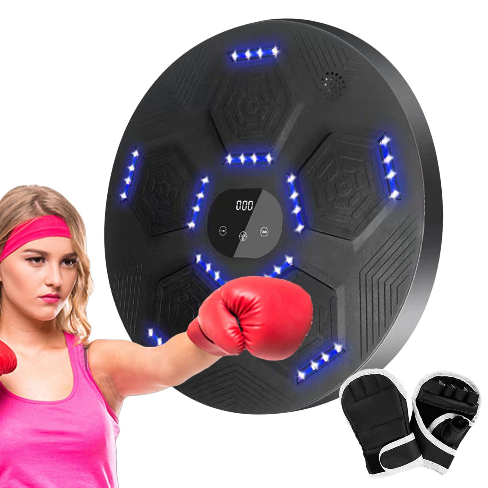 Macchina da boxe montata a parete, Macchina da boxe per musica elettronica | Macchina per allenamento a casa per allenatore di boxe con velocità