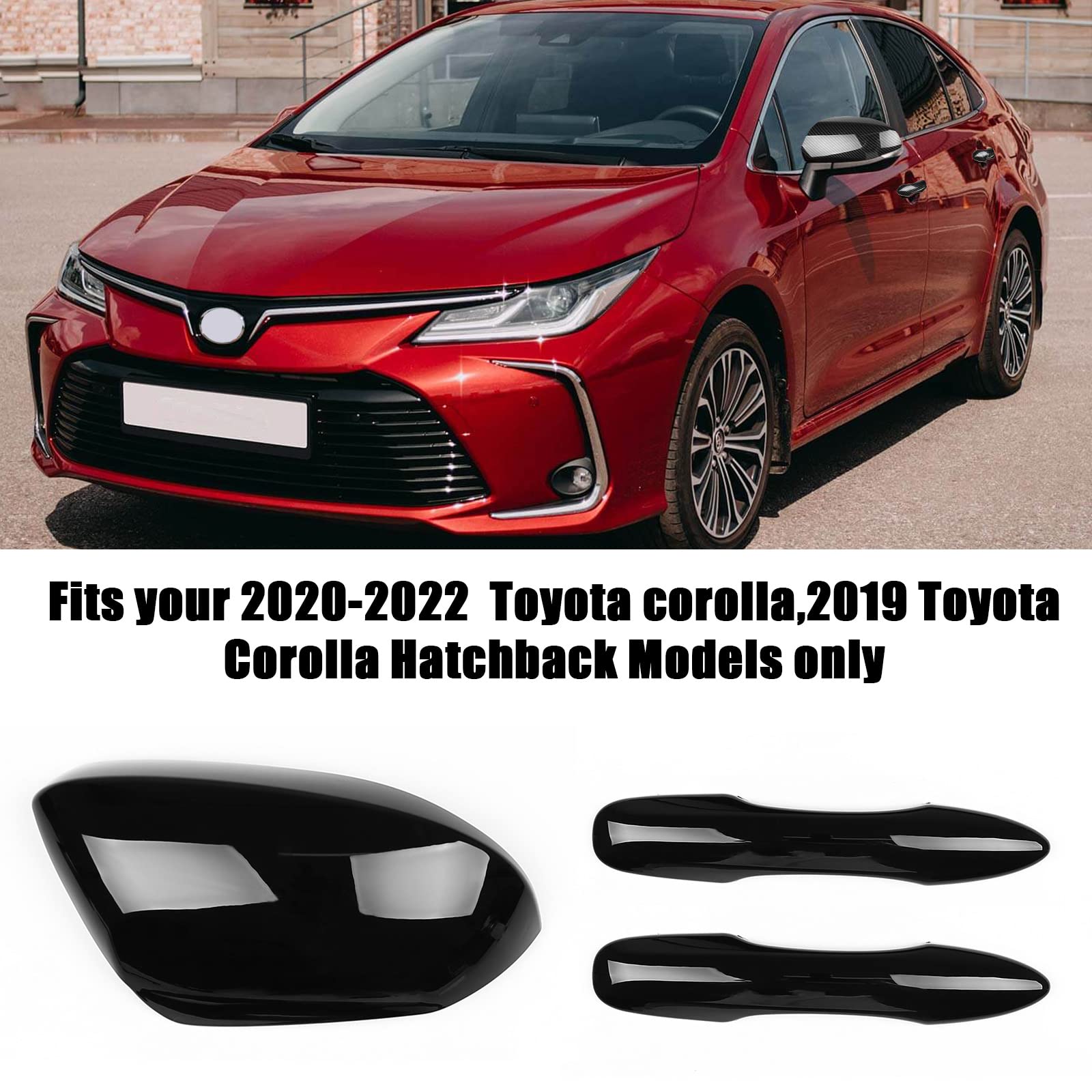 Spiegelkappen Für Toyota Corolla 2019-2022 - Stylische Abdeckungen