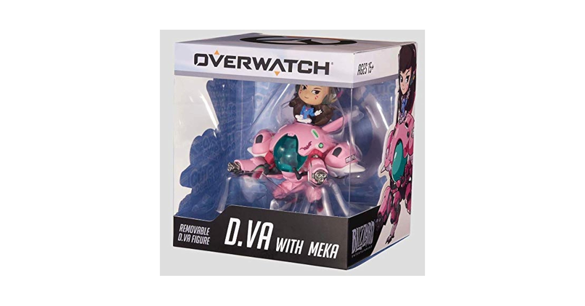 Amazon.com: Overwatch Cute But Deadly D.VA with Meka Figure