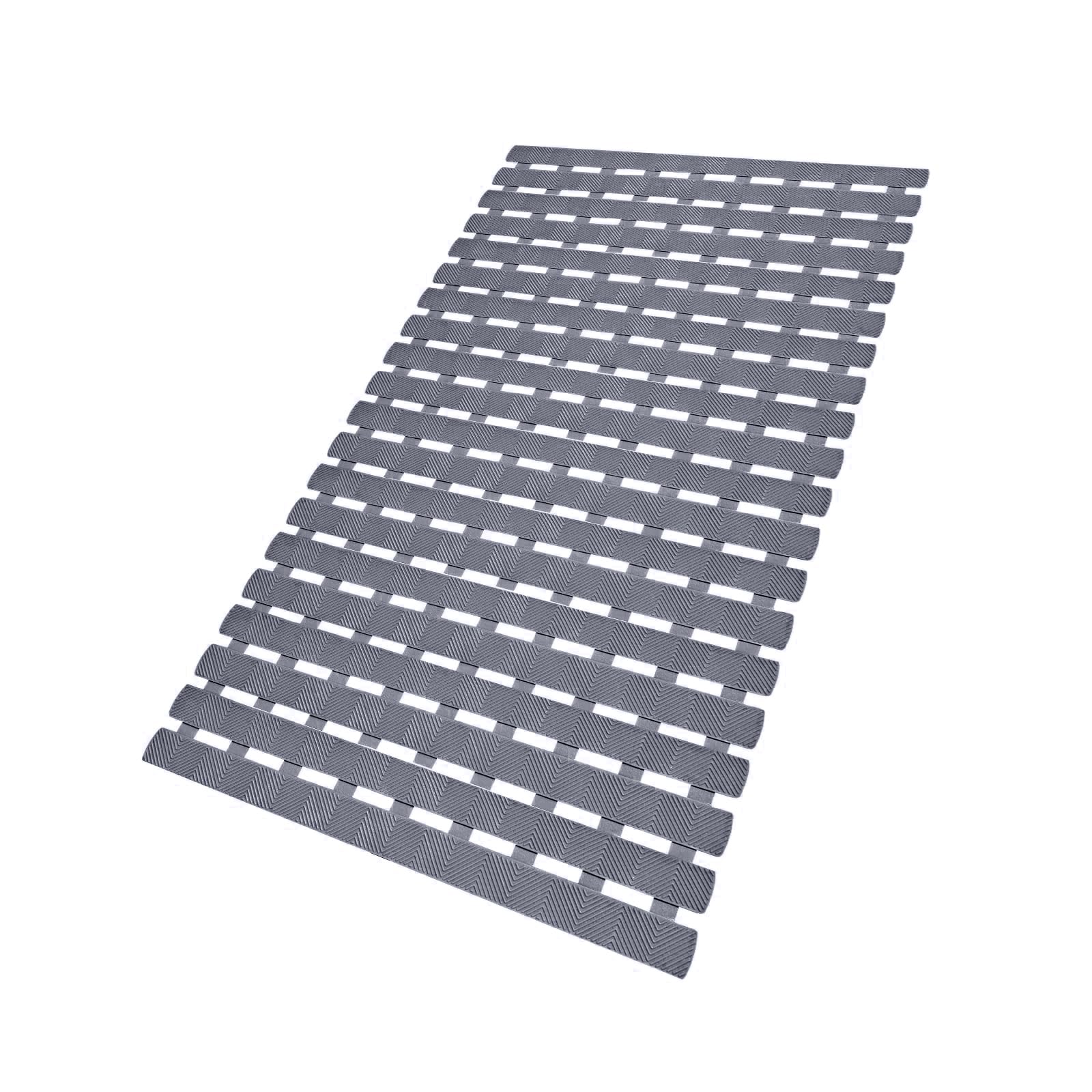 Tfaoys Dark Gray Pet Shower Mat Skid Resistant Base With Strong Adhesion For Comfortable Pvc Construction Pet Shower Mat