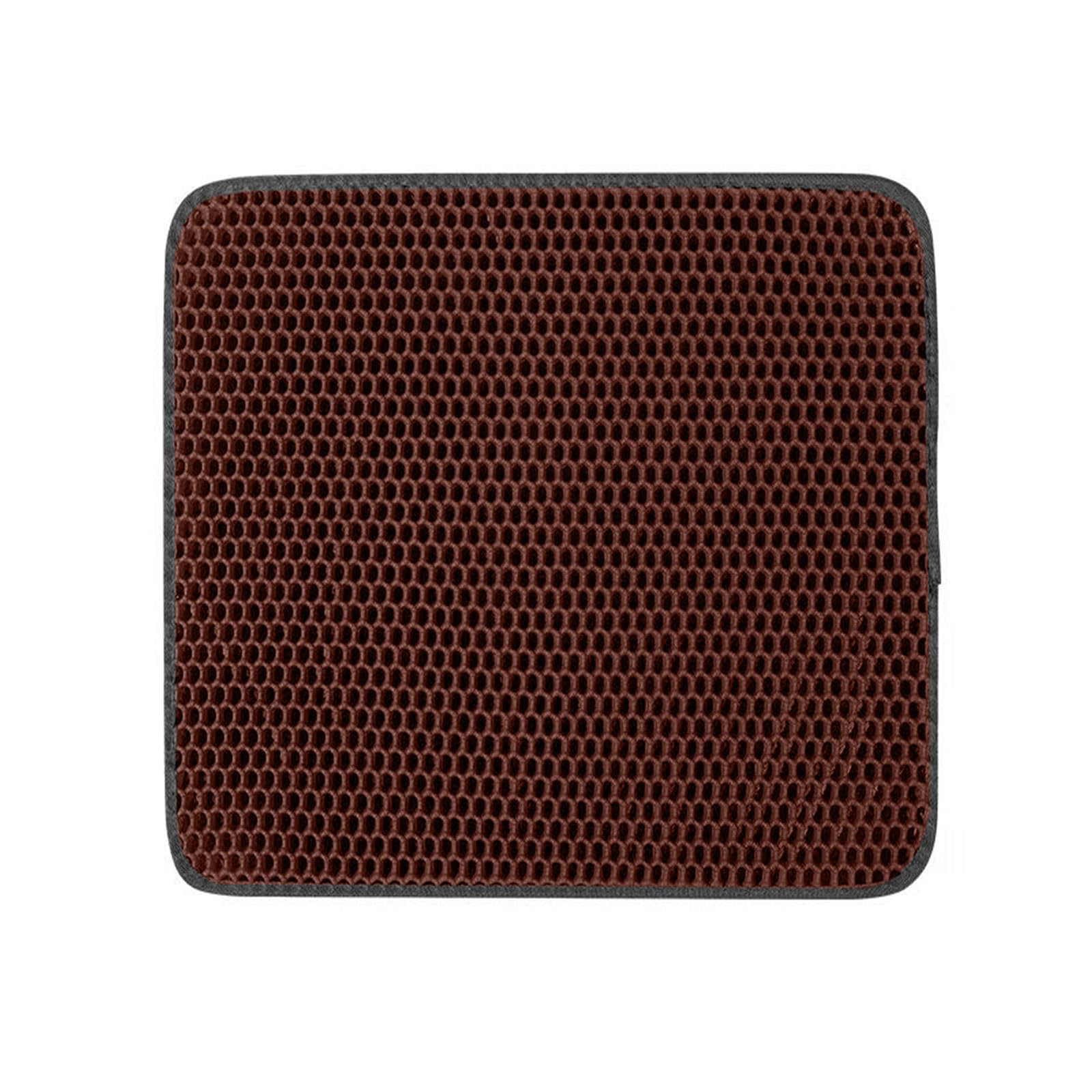 Pet Litter Mat EVA Litter Trapping Mat for Indoor Box Bottom Less Waste Box Tray